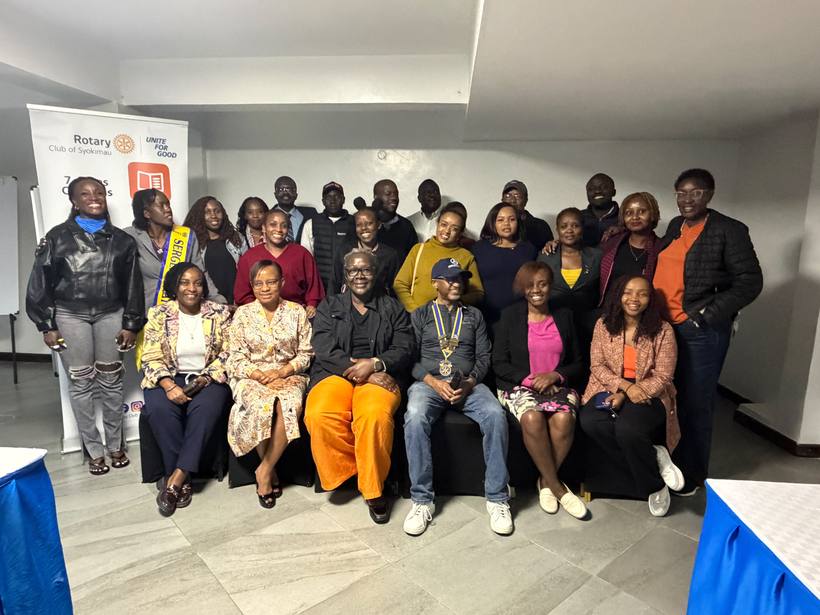 Rotary Club of Syokimau members during July 2026